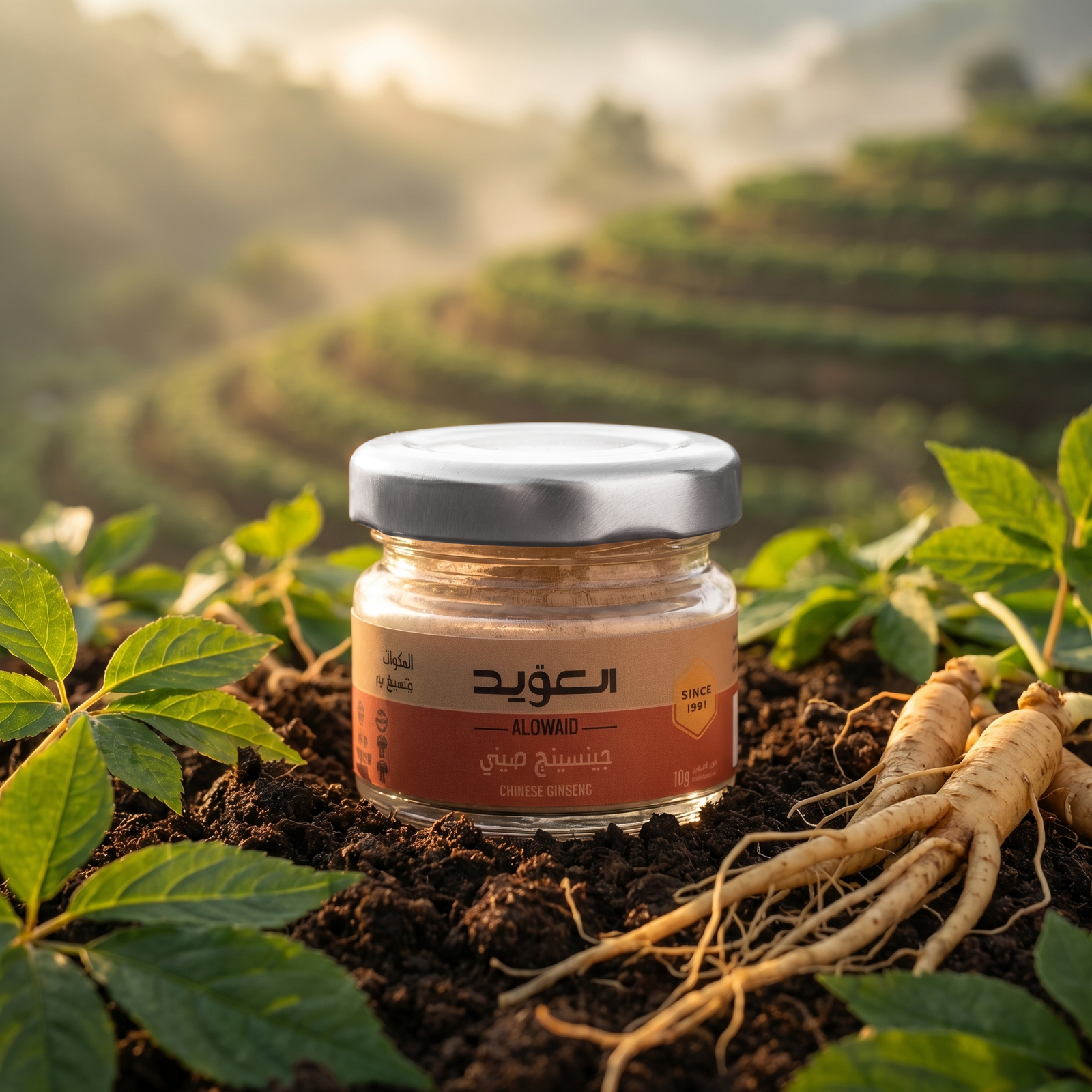 Chinese Ginseng 10 g - ALOWAID